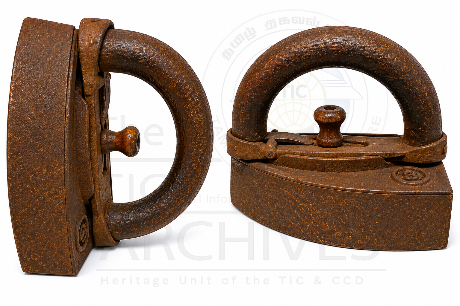 Traditional Charcoal Iron |  பாரம்பரிய கரி இஸ்திரி