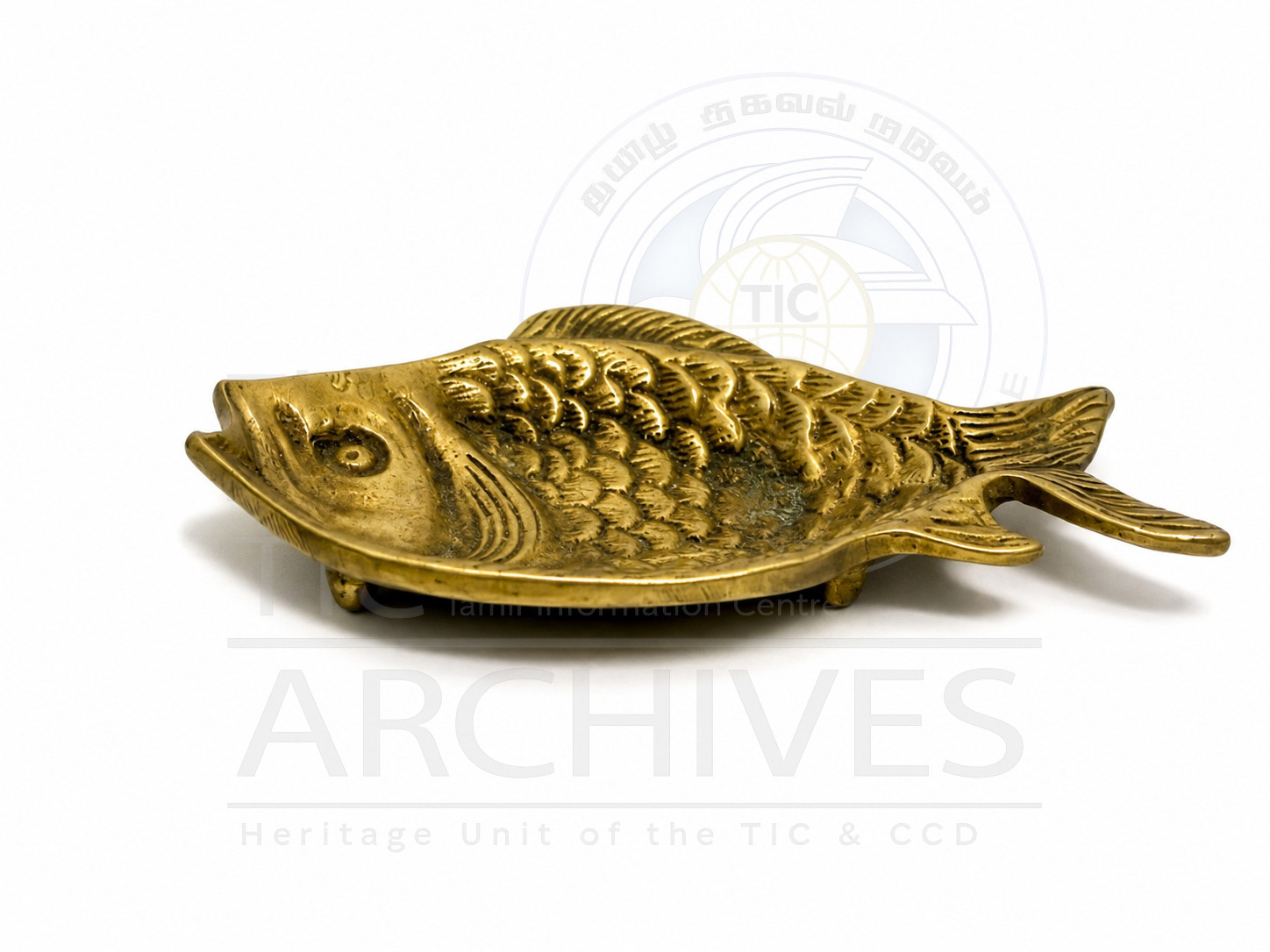 Brass Fish Tray | பித்தளை மீன் தட்டு